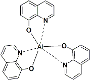 Alq3,Tris(8-hydroxy-quinolinato)aluminium