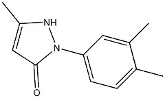 2-(3,4-二甲基苯基)-1,2-二氢-5-甲基-3H-吡唑-3-酮,2-(3,4-Dimethylphenyl)-1,2-dihydro-5-methyl-3H-pyrazol-3-one