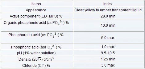 Ehylene Diamine Tetra Methylene phosphonic Acid Sodium(EDTMPS),Ehylene Diamine Tetra Methylene phosphonic Acid Sodium