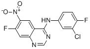 N-(3-氯-4-氟苯基)-7-氟-6-硝基-4-喹唑啉胺,4-Quinazolinamine, N-(3-chloro-4-fluorophenyl)-7-fluoro-6-nitro-