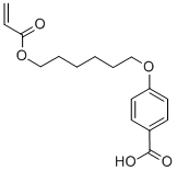 4-(6-(丙烯酰氧基)己氧基)苯甲酸,4-(6-ACRYLOXY-HEX-1-YLOXY)BENZOIC ACID
