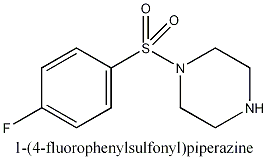1-(4-fluorophenylsulfonyl)piperazine,1-(4-fluorophenylsulfonyl)piperazine