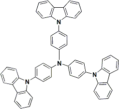 TCT,4,4',4" -Tris(carbazol-9-yl)triphenylamin