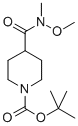 1-BOC-4-[甲氧基(甲基)氨基甲酰]哌啶,1-BOC-4-(methoxy-methyl-carbamoyl)piperidine