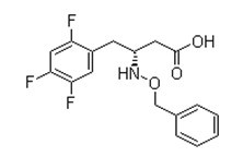 磷酸西他列汀中间体：(R)-3-(苄氧基氨基)-4-(2,4,5-三氟苯基)丁酸,(R)-3-(Benzyloxyamino)-4-(2,4,5-trifluorophenyl)butanoic acid