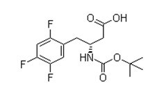 磷酸西他列汀中间体：(3R)-N-叔丁氧羰基-3-氨基-4-(2,4,5-三氟苯基)丁酸,(3R)-N-(tert-Butoxycarbonyl)-3-amino-4-(2,4,5-trifluorophenyl)butanoic acid