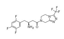 磷酸西他列汀中间体：西他列汀,(3R)-3-Amino-1-[3-(trifluoromethyl)-5,6,7,8-tetrahydro-1,2,4-triazolo[4,3-a]pyrazin-7-yl]-4-(2,4,5-trifluorophenyl)butan-1-one