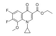 莫西沙星母核：1-环丙基-6,7-二氟-1,4-二氢-8-甲氧基-4-氧代-3-喹啉羧酸乙酯,1-Cyclopropyl-6,7-difluoro-1,4-dihydro-8-methoxy-4-oxo-3-quinolinecarboxylic acid ethyl ester