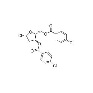 地西他滨中间体：1-氯-3,5-二对氯苯甲酰氧基-2-脱氧-D-核糖