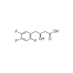 磷酸西他列汀中间体：(3S)-2',4',5'-三氟-3-羟基苯丁酸