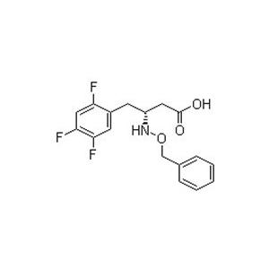 磷酸西他列汀中间体：(R)-3-(苄氧基氨基)-4-(2,4,5-三氟苯基)丁酸