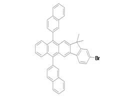 2-Bromo-13,13-dimethyl-6,11-di-naphthalen-2-yl-13H-indeno[1,2-b]anthracene