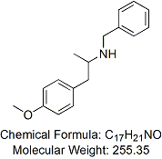 1-(4-甲氧苯基)-2-苄胺基丙烷,1-(4-Methoxyphenyl)-2-benzylaminopropane