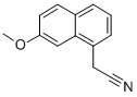 2-(7-甲氧基萘-1-基)乙腈,7-Methoxy-1-naphthylacetonitril