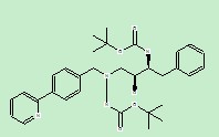 2-[(2S,3S)-3-[[(叔丁氧基)羰基]氨基]-2-羟基-4-苯基丁基]-2-[[4-(2-吡啶基)苯基]甲基]肼羧酸叔丁酯,Hydrazinecarboxylicacid,2-[(2S,3S)-3-[[(1,1-dimethylethoxy)carbonyl]amino]