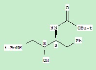 (1S,2R-(1-苄基-2-羟基-3-(异丁胺)丙基)氨基甲酸叔丁酯,Carbamic acid,N-[(1S,2R)-2-hydroxy-3-[(2-methylpropyl)amino]-1-(phenylmethyl)propyl]-,1,1-d