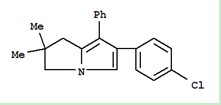 利克飛龍中間體133111-56-5,6-(4-Chlorophenyl)-2,2-dimethyl-7-phenyl-2,3-dihydro-1H-pyrrolizin