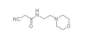 2-cyano-N-(2-morpholinoethyl)acetamide,2-cyano-N-(2-morpholinoethyl)acetamide