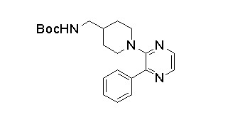 tert-butyl (1-(3-phenylpyrazin-2-yl)piperidin-4-yl)methylcarbamate,tert-butyl (1-(3-phenylpyrazin-2-yl)piperidin-4-yl)methylcarbamate