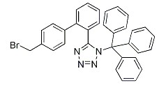 N-(三苯基甲基)-5-(4’-溴甲基联苯-2-基)四氮唑,5-[4‘-Bromomethyl(1,1'-biphenyl)-2-yl]-1-triphenylmethyl-tetrazole