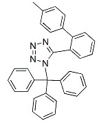 N-(三苯基甲基)-5-(4’-甲基联苯-2-基)四氮唑,5-[4'-Methyl(1,1'-biphenyl)-2-yl]-1-triphenylmethyl-tetrazole