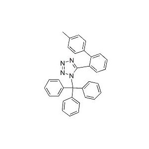 N-(三苯基甲基)-5-(4’-甲基联苯-2-基)四氮唑