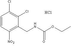 N-(2,3-二氯-6-硝基苄基)甘氨酸乙酯盐酸盐,Ethyl N-(2,3-dichloro-6-nitrobenzyl)glycine hydrochloride