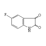 5-氟靛红，5-氟二氢吲哚-2,3-二酮,5-Fluoroisatin，5-Fluoroindoline-2,3-dione