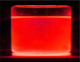 新型纳米半导体荧光材料（红）