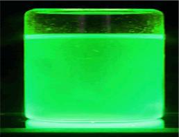 新型纳米半导体荧光材料（绿）