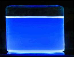 新型纳米半导体荧光材料（蓝）