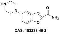 5-(哌嗪-1-基)苯并呋喃-2-甲酰胺,5-(1-Piperazinyl)benzofuran-2-carboxamide