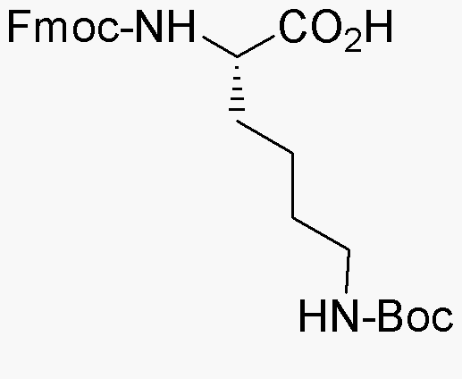 芴甲氧羰酰-賴氨酸,Fmoc-Lys(Boc)-OH