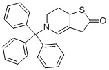 2-氧代- N-三苯甲基-4,5,6,7-四氢噻吩并[3,2-c]吡啶（普拉格雷中间体),5,6,7,7a-Tetrahydro-5-(triphenylmethyl)thieno[3,2-c]pyridinone