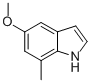 5-Methoxy-7-methylindole,5-Methoxy-7-methylindole