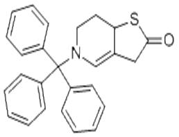 2-氧代- N-三苯甲基-4,5,6,7-四氢噻吩并[3,2-c]吡啶（普拉格雷中间体)
