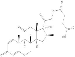 甲基潑尼松半琥珀酸酯