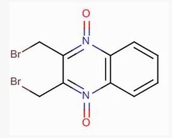1,4-二氧代-2,3-二溴甲基喹啉 CAS:18080-67-6,2,3-bis(bromomethyl)-1-oxoquinoxalin-1-ium-4(1H)-olate