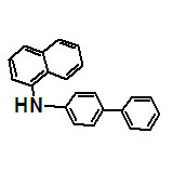 N-[1,1’-联苯胺]-4-基-1-萘胺,N-[1,1’-biphenyl]-4-yl-1-naphthalenamine