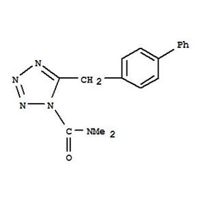 5-(4-Biphenylylmethyl)-N,N-dimethyl-1H-tetrazole-1-carboxamide