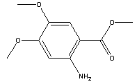 2-氨基-4,5-二甲氧基苯甲酸甲酯,2-AMINO-4,5-DIMETHOXYBENZOIC ACID METHYL ESTE