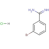 3-溴苄脒盐酸盐;3-Bromobenzamidine hydrochloride;CAS:16796-52-,3-Bromobenzamidine hydrochloride