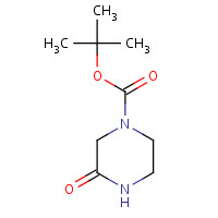 3-氧代-1-哌嗪羧酸叔丁酯  N-Boc-2 哌嗪,1-Boc-3-oxopiperazin