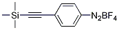 4－三甲硅基苯乙炔基四氟硼酸重氮盐,4-trimethylsilylethynylphenyldiazonium tetrafluoroborate