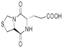 匹多莫德 二酮哌嗪-6-丙酸           3-((6S,8aR)-5,8-二氧杂－六氢－1H-噻唑[3,4-a]并-6-丙酸哌