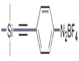 4－三甲硅基苯乙炔基四氟硼酸重氮盐