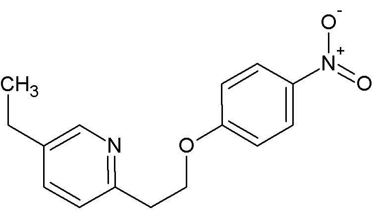 4-[2-(5-乙基-2-吡啶基)乙氧基]硝基苯,4-[2-(5-Ethyl-2-pyridinyl)ethoxy]nitrobenzene