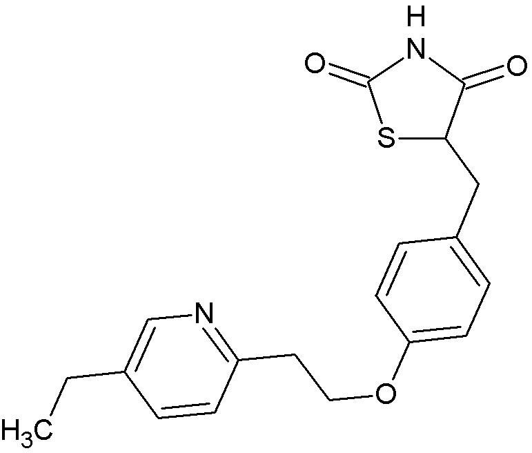 5-{[4-[2-(5-乙基-2-吡啶基)-乙氧基]苯基]亚甲基}-2,4-噻唑烷二酮,5-{[4-[2-(5-Ethyl-2-Pyridinyl)ethoxy]phenyl]methylene}-2,4-thiazolidinedione