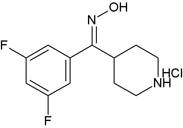 2,4-二氟苯基-(4-哌啶基)甲酮肟盐酸盐,2,4-Difluorophenyl-(4-Piperidinyl)methanone Oxime Hydrochloride