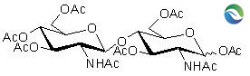 全乙酰化的殼二糖標(biāo)準(zhǔn)品-C28H40N2O17,Peracetylated Chitobiose